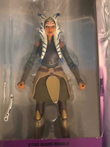Darth Vader Y Ashoka Tano Black Series Hasbro (Usado)