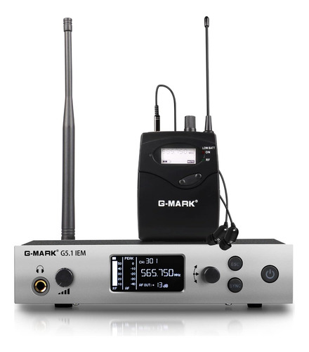 Sistema Inalámbrico De Monitor En Oído G-mark G5.1iem De Un