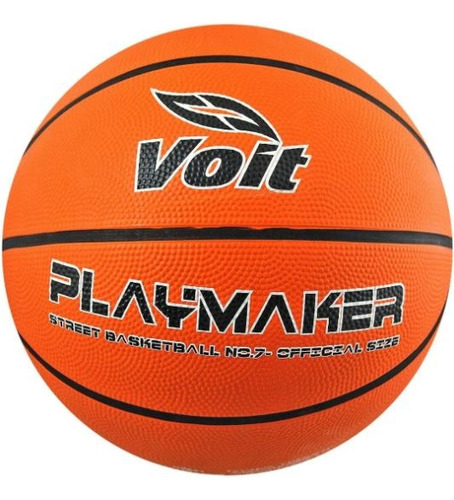 Balón De Basquetbol No. 7 Voit S100 Playmaker Color Naranja