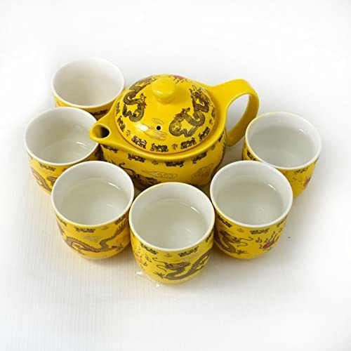 Juego De Té Teapot Teacup Chinese Gongfu De Porcelana Con Fo