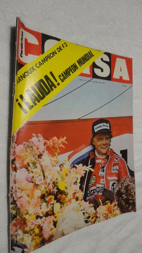 Revista Corsa Nº 592 1977 - Lauda Campeon Mundial