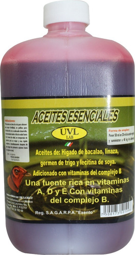 Aceites Esenciales Para Pollitos 500 Ml