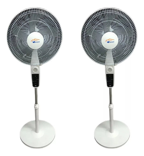 Ventilador Solar Y Electrico 2pzs