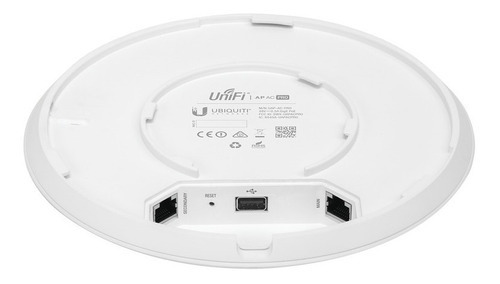Punto De Acceso Unifi Doble Banda 250 Usuarios Wi-fi Color Blanco