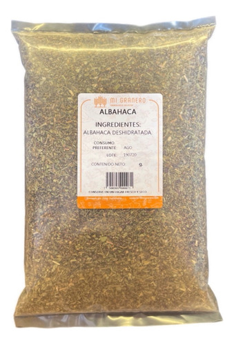 Albahaca Deshidratada 1 Kg