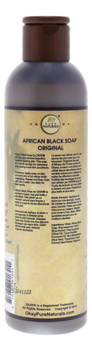 Jabón Líquido Okay African Black 240 Ml Unisex