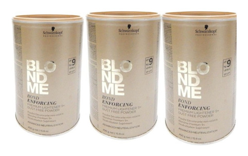 Schwarzkopf Blondme Polvo Decolorante 450 Grs X3u