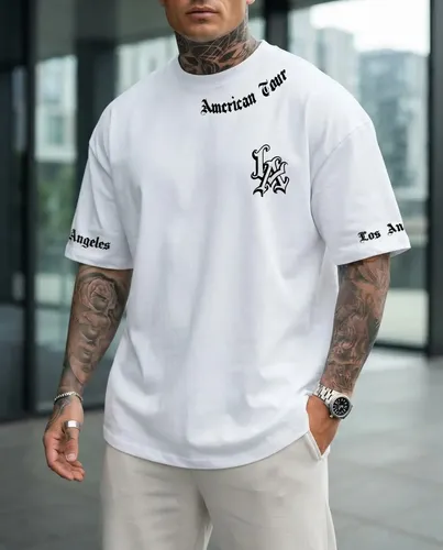 Camiseta Los Angeles America Tour Streest Wear Lançamento THE WISER