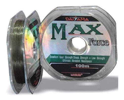 Linha de pesca Maruri Daiyama - Max Force 0.40mm verde5 unidades