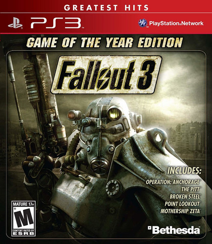 Fallout 3 Game Of The Year Edition Ps3 FĂsico