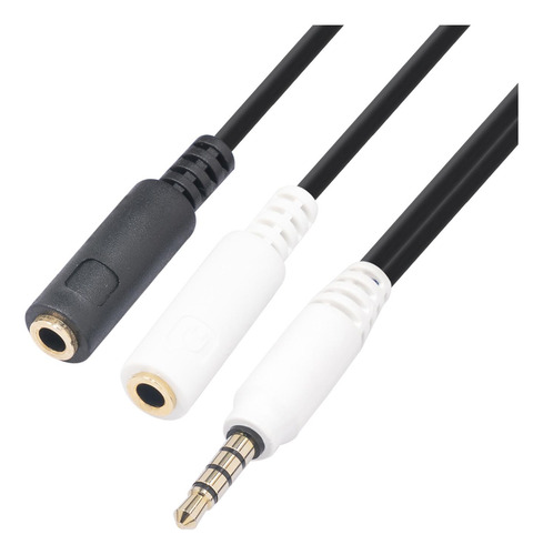 Cable Divisor De Auriculares De 3,5 Divisor De Audio Y Ctia
