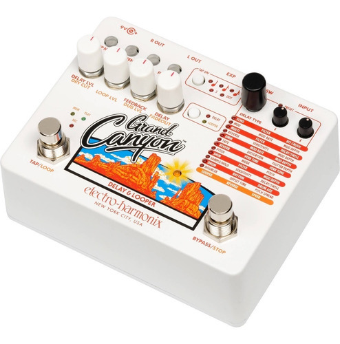 Pedal Grand Canyon Delay & Looper Ehx C/ -e & Cor Única