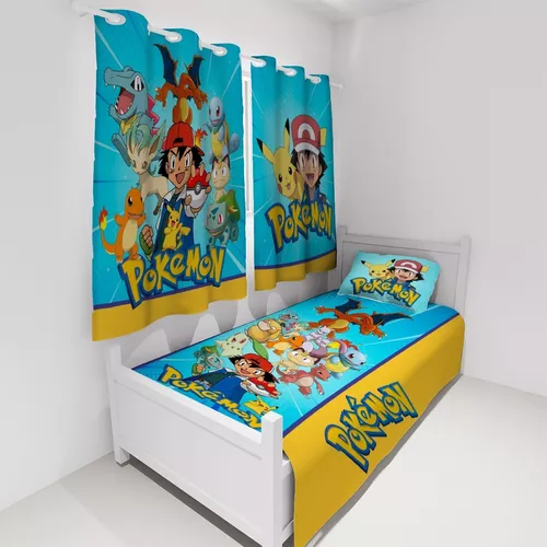 Faixa Infantil Border Papel Parede Pokemon Kit 4 Unidades