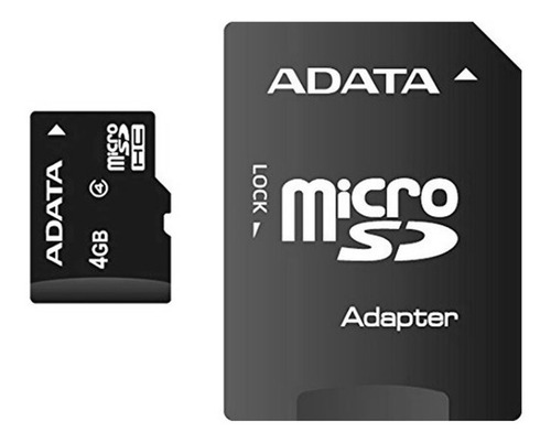 Adata Memoria Micro Sd Hc 4gb Clase 4 Celulares 4mb/s Mayoreo Barata 100% Sellada Original Nueva /k