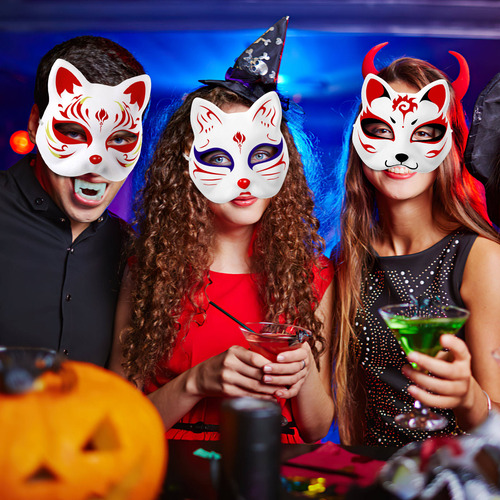 Máscara Moderna Para Fiestas, 15 Unidades, Pulp, Diy, Acceso