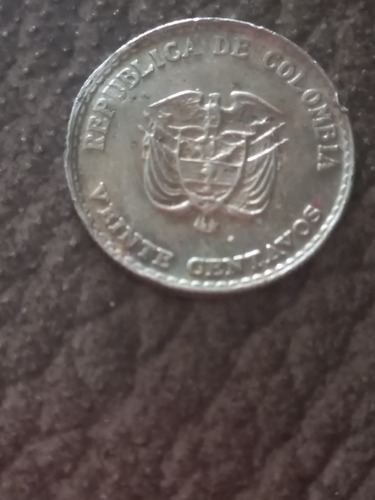 Moneda Antigua De Colombia Del Año 1965