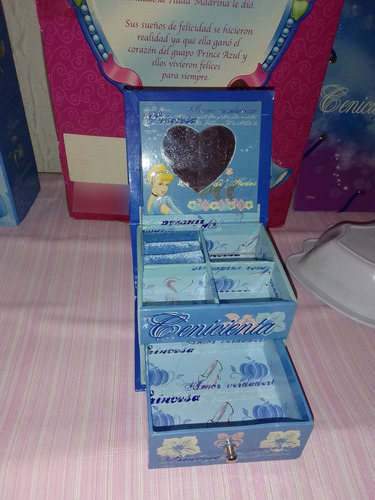 Muñeca De Porcelana Y Productos Cenicienta/cinderella (Usado)