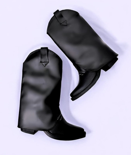 Botas Texana Con Faldon Ultralivianas Muy Comodas Y Elegante
