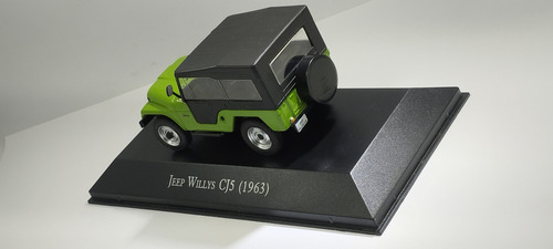Miniatura Jeep Willys Cj5 - 1963 A 1978 - Customizada.