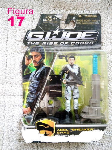 Gi Joe Rise Of Cobra Abel Breaker Shaz Technical (Usado)