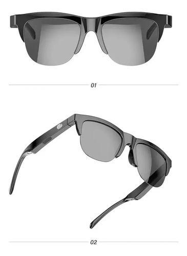 Lentes Inteligentes De Sol Con Parlante Y Manos Libres F-06