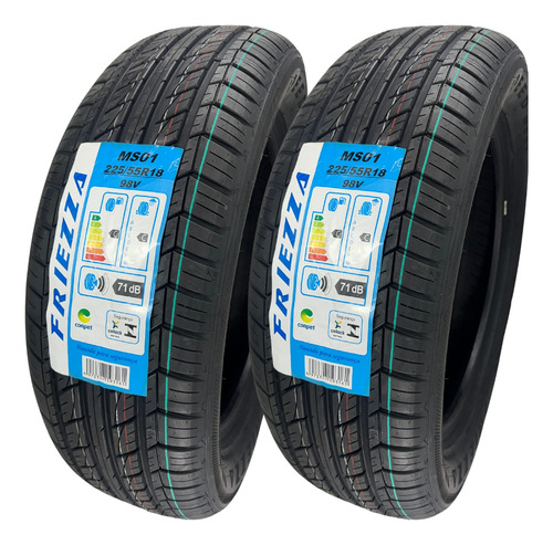 Kit 02 Pneus 225/55r18 98v Friezza Ms01 Aro 18 + Brinde