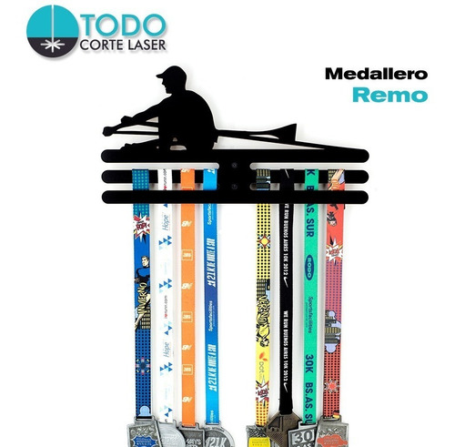 Imagen 2 de 4 de Medallero Remo-deportivo Xl
