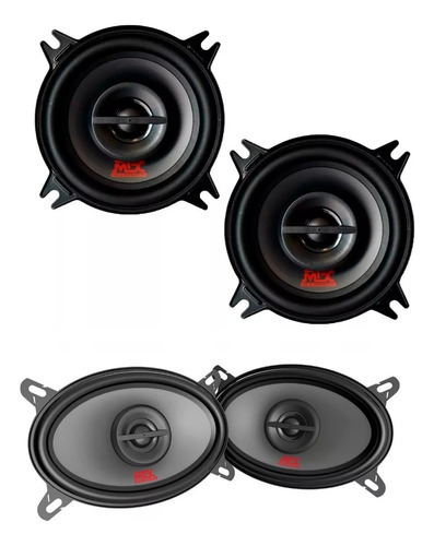 Paquete Bocinas Para Spark Mtx Audio 4  Tnl402+4x6  Tnl462