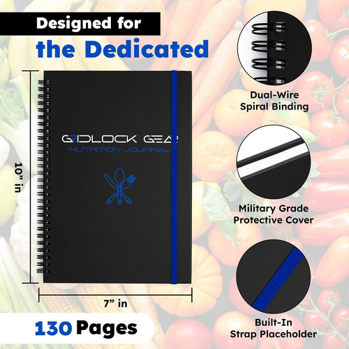Gridlock Gear Workout Notebook Log And Fitness Journal For M