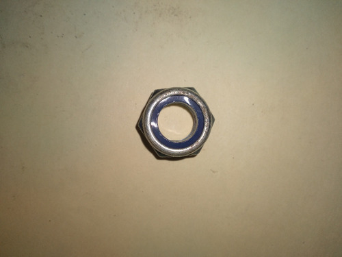 Imagen 3 de 3 de Tuerca Renault 5 Pasador Tijera Inferior Cod: 6145