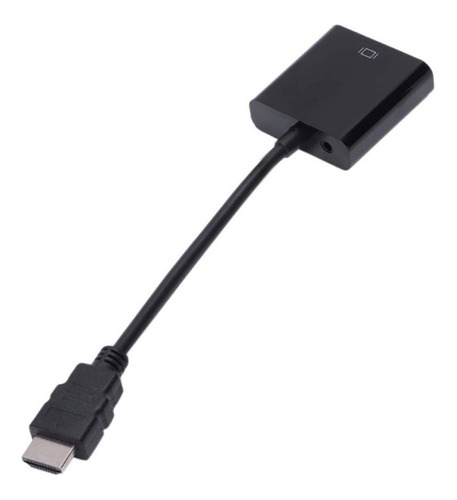 Cable Conversor Hdmi A Vga Video Audio Proyector Ps Full Hd