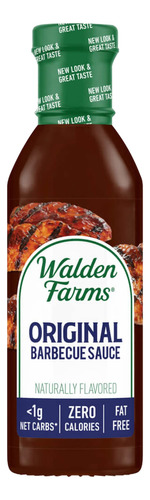 Walden Farms Botella Original De Salsa Barbacoa De 12 Onzas,