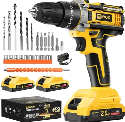 Kit De Taladros Rotomartillos Wireless 2 Batteries MiWod dz99