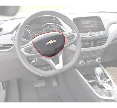 Imagem 4 de 4 de Tampa Capa Buzina Volante Chevrolet Onix Plus Tracker 2020