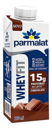 Wheyfit Parmalat Kit 24 Unidades 15g De Proteína 250ml