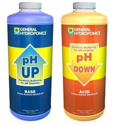 Gh General Hydroponics Ph Up And Ph Down 1 Quart Combo Kit W