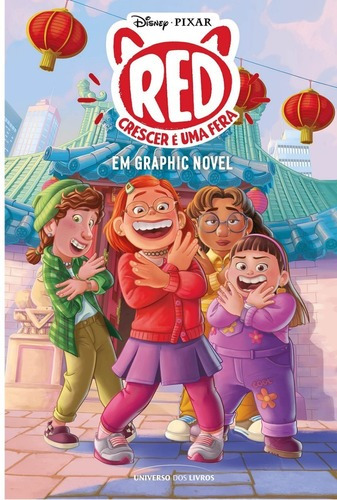 Livro Red : Crescer É Uma Fera  Em Graphic Novel