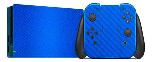 Skin Protector De Fibra De Carbono Para Nintendo Switch