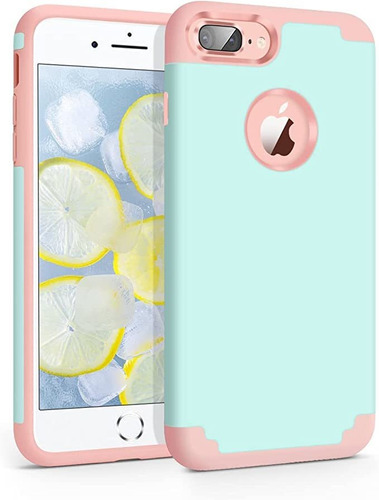 Fingic Funda Para I 8 Plus, Funda Para I 7 Plus, 2 En 1, De.