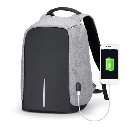 Morral Maletin Antirrobo Puerto Usb Material Alta Calidad