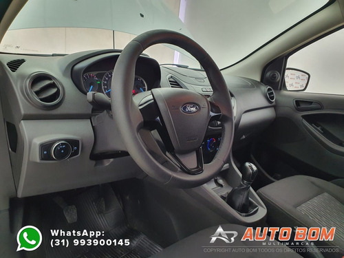 Ford Ka Sedan 1.0 Se 12v Flex C/ Farol De Neblina E Som...
