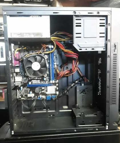 Desktop I3 3ª Asrock 1155 Ssd 240gb Mb Dd3 8gb Fonte 500w