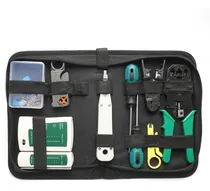 Comprar Kit Herramientas Para Redes Rj45-rj11- Con Bateria Y Bolso