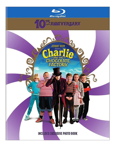 Charlie Y La Fabrica De Chocolates(10 Aniversario) Blu-ray