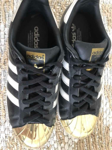 zapatillas adidas mujer negras con dorado