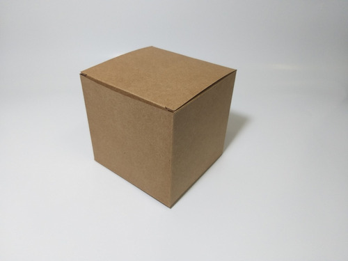 Imagem 7 de 8 de Embalagem Caixa Caixinha Para Caneca Kraft - 100 Unid.