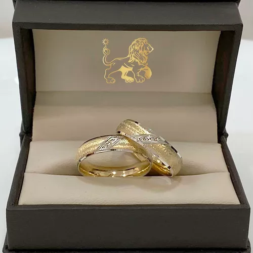 Argollas De Matrimonio! Par Anillos Boda 6mm Oro 14k Comfort