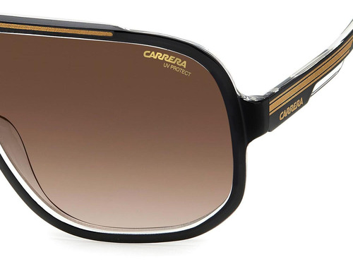 Lentes De Sol Carrera Hombre Carrera 1058/s Gafas Black Gold Café Black Gold Negro-dorado