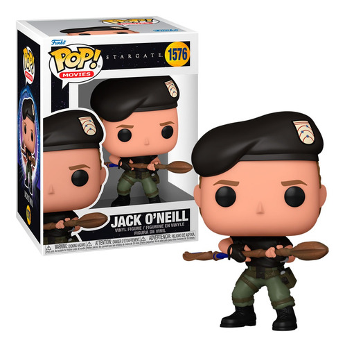 Figura 1576 Pop! Stargate Jack O'neill Funko