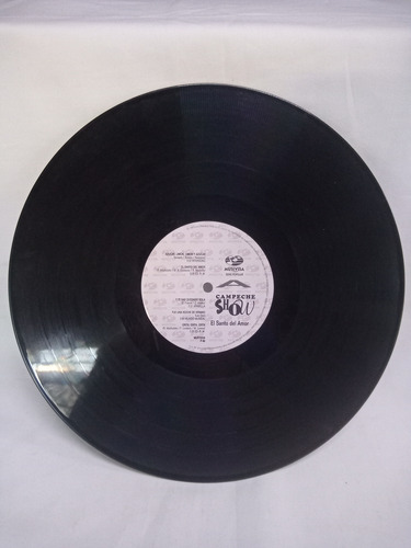 Lp Campeche Show El Santo Del Amor Musiv 1990 Cumbia Poblana (Usado)